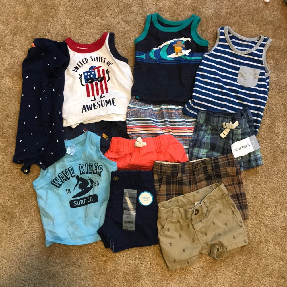 Baby boy summer lot